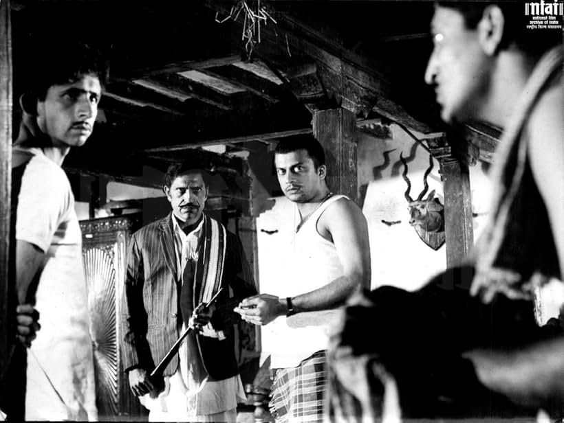 Anant Nag, Amrish Puri, and Naseeruddin Shah in Nishant (1975)