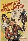 Linda Leighton, Allan Lane, and Black Jack in Bandits of Dark Canyon (1947)