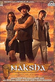 Sunny Deol, Vivek Oberoi, and Sameera Reddy in Naksha (2006)