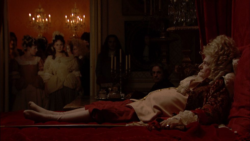 Jean-Pierre Léaud in The Death of Louis XIV (2016)