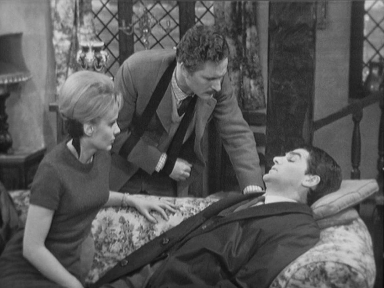 Edward Brayshaw, Bernard Brown, and Jennifer Daniel in The Flowers (1965)