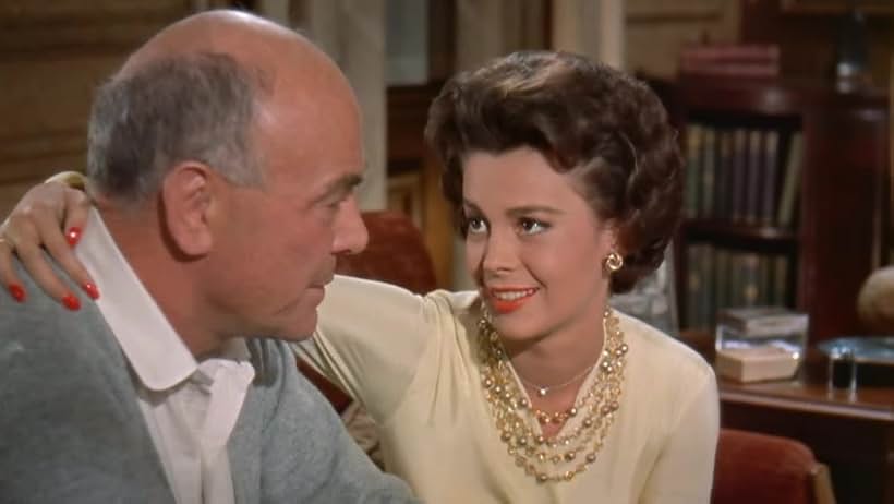 Natalie Wood and Dean Jagger in Cash McCall (1960)