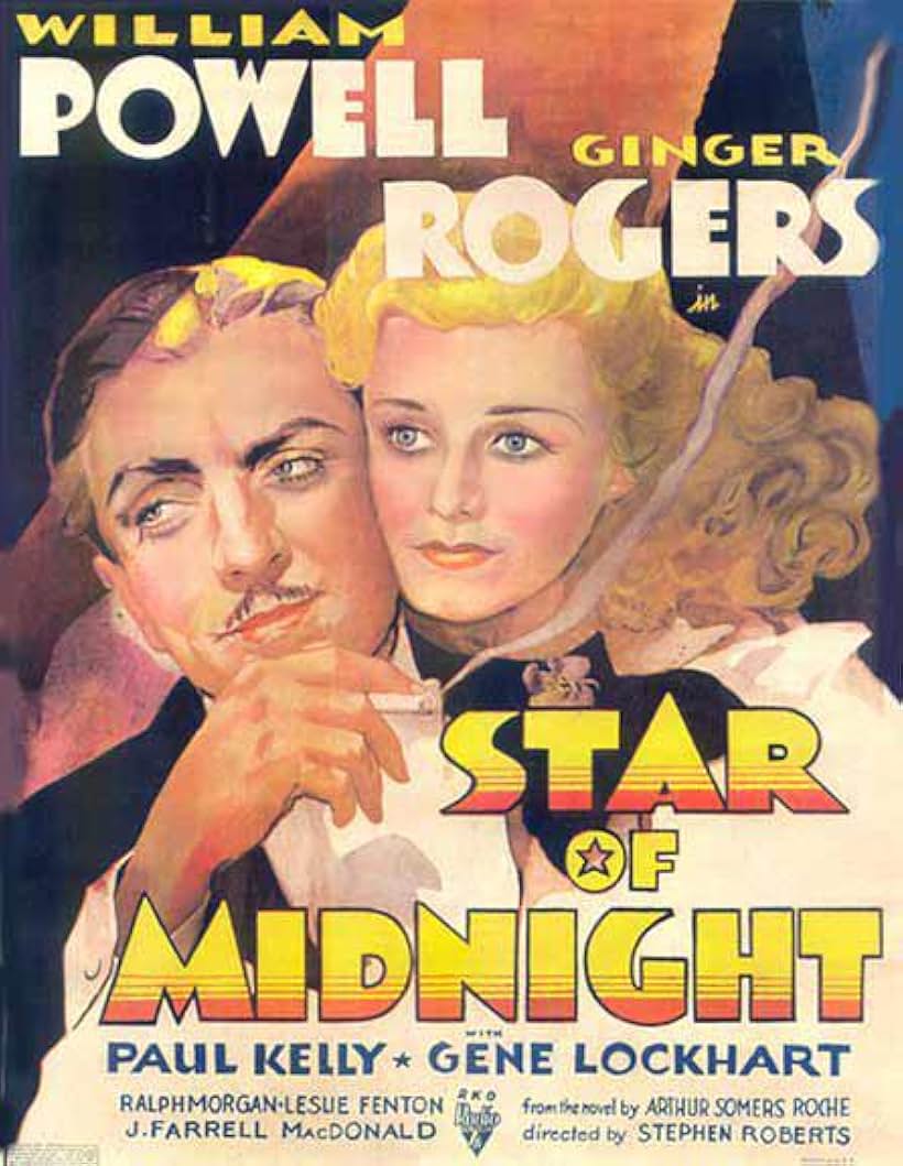 William Powell and Ginger Rogers in Star of Midnight (1935)