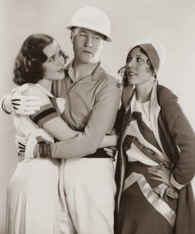 Mary Brian, Olive Borden, and Jack Oakie in The Social Lion (1930)