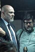 Fernando Soto, Itziar Ituño, Juan Fernández, and Mario de la Rosa in Money Heist (2017)