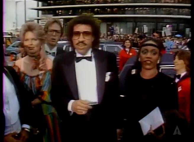 Lionel Richie and Brenda Harvey-Richie in The 54th Annual Academy Awards (1982)