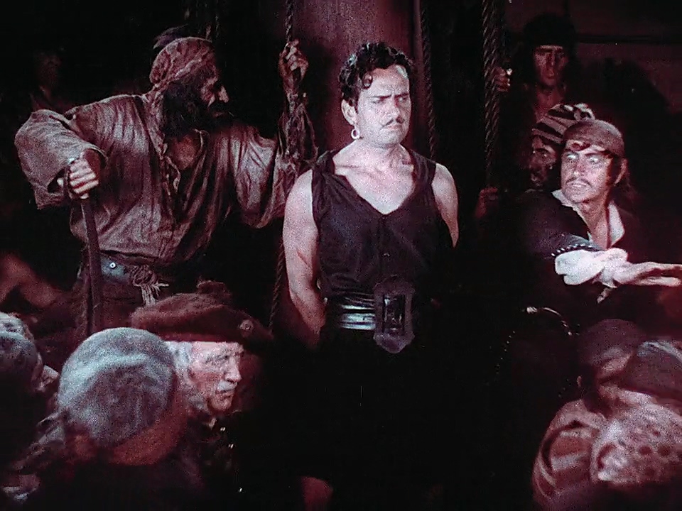 Douglas Fairbanks, Donald Crisp, and Sam De Grasse in The Black Pirate (1926)