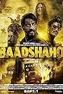 Ajay Devgn, Sanjay Mishra, Emraan Hashmi, Ileana D'Cruz, Esha Gupta, and Vidyut Jammwal in Baadshaho (2017)