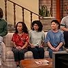 Sam Morelos, Mace Coronel, Ashley Aufderheide, Maxwell Acee Donovan, and Reyn Doi in That '90s Show (2023)