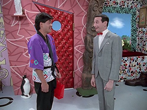 Paul Reubens and Joey Miyashima in Pee-wee's Playhouse (1986)