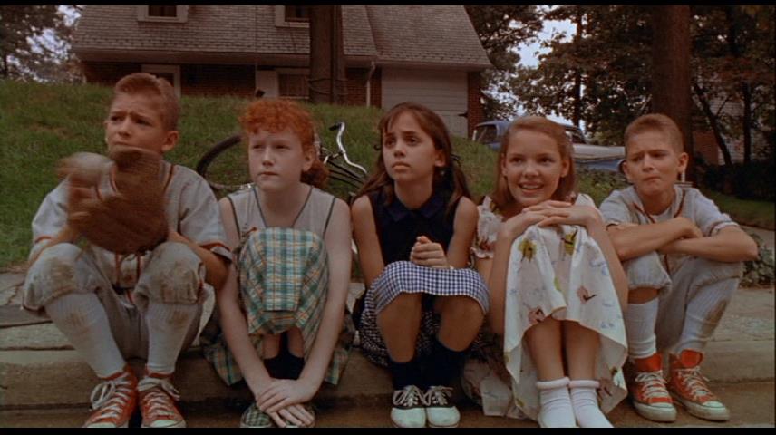 Katherine Heigl, Eliza Dushku, Sarah Joy Stevenson, Ben Terzulli, and Thomas Terzulli in That Night (1992)