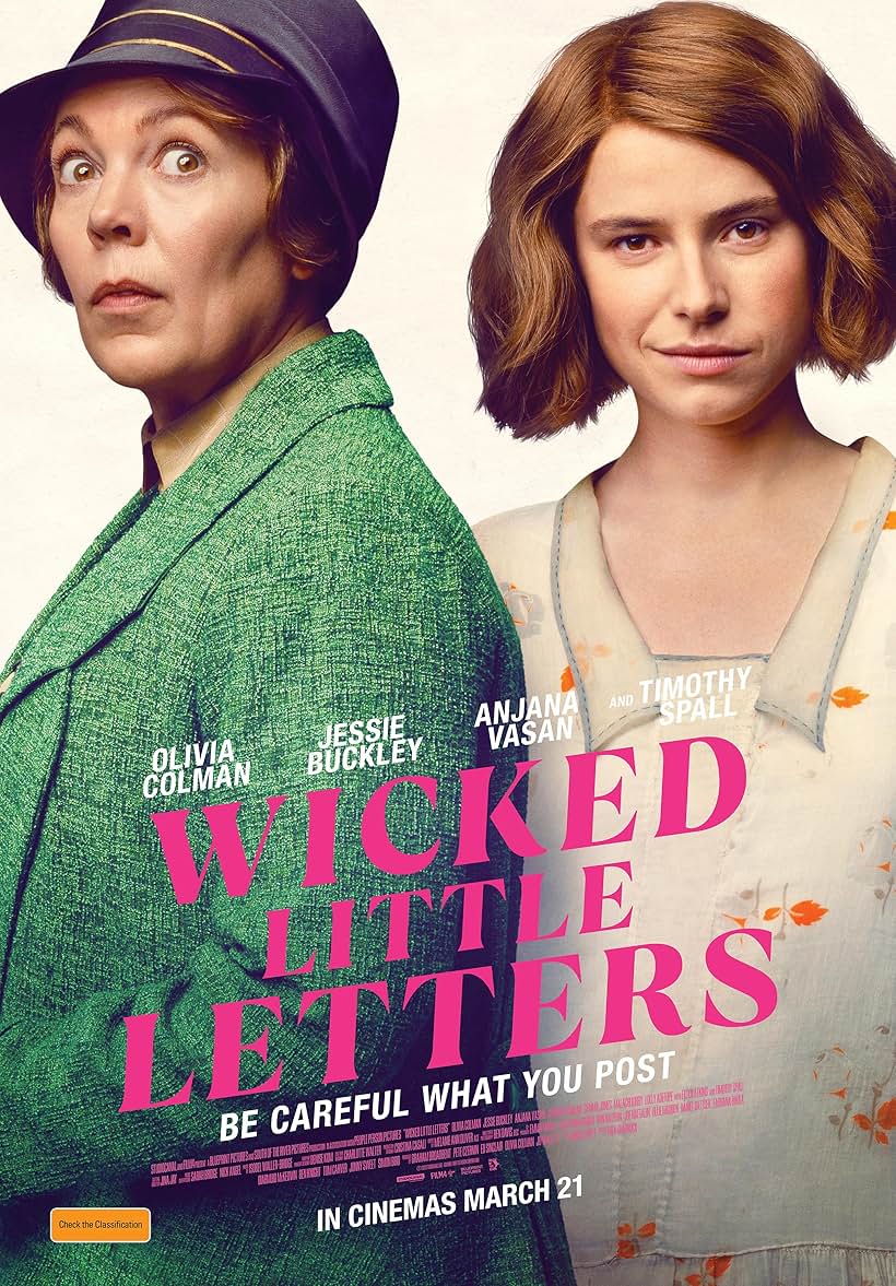 Olivia Colman and Jessie Buckley in Wicked Little Letters (2023)