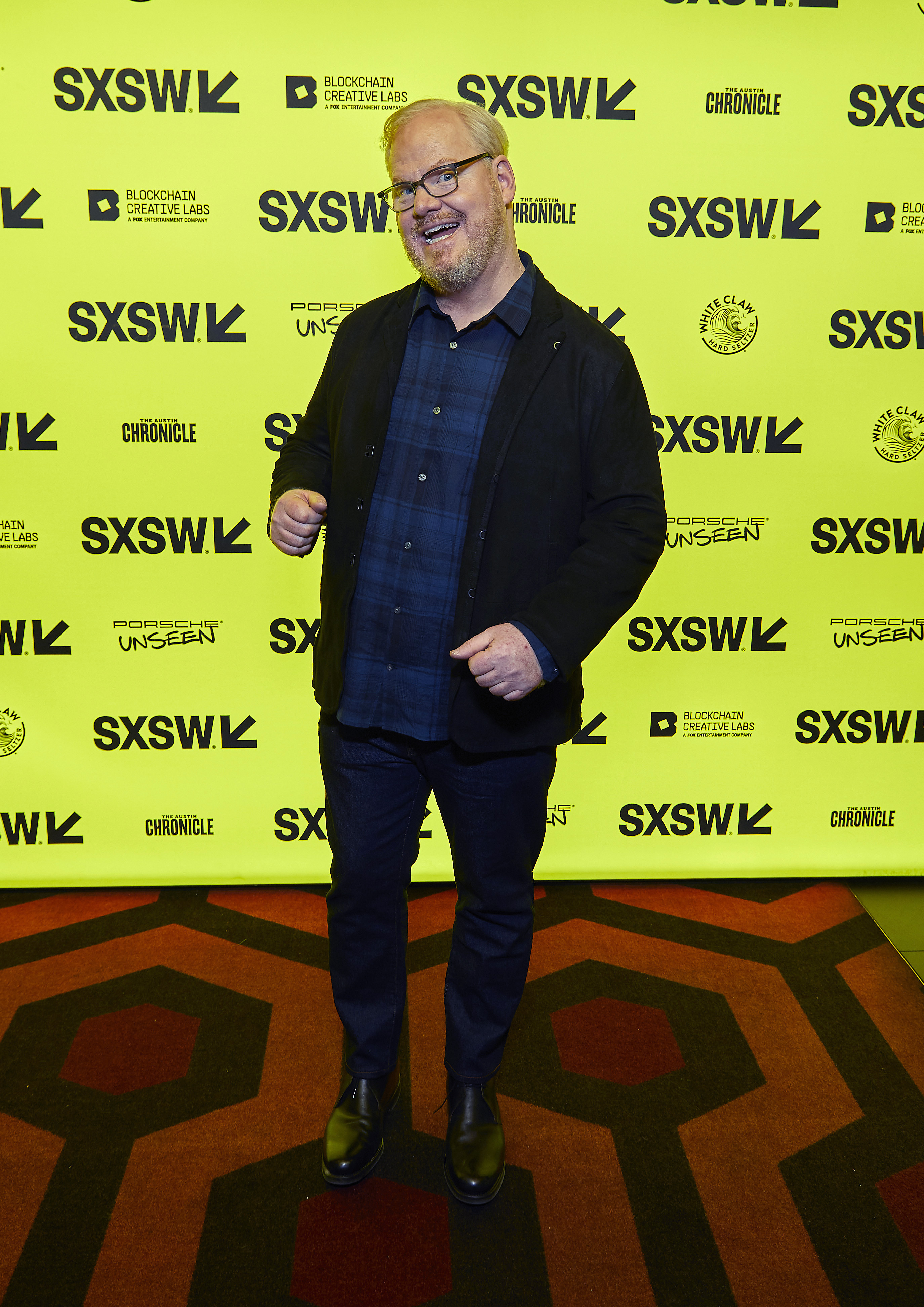 Jim Gaffigan at an event for Linoleum (2022)