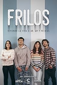 Andrea Esquivel, Héctor Sánchez, Carlos Carvajal, and Clary Borja in Frilos (2021)