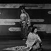 Toshirô Mifune and Isuzu Yamada in Kumonosu-jô (1957)