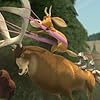 Ashton Kutcher and Patrick Warburton in Open Season (2006)