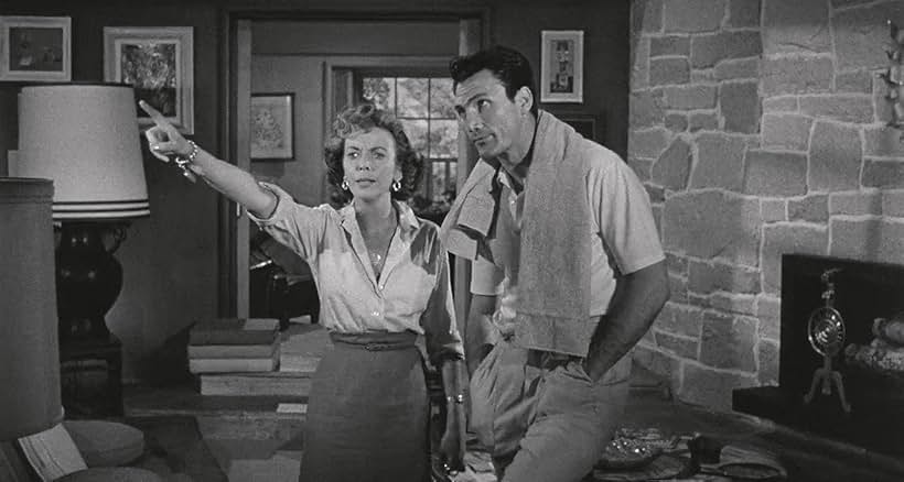 Jack Palance and Ida Lupino in The Big Knife (1955)