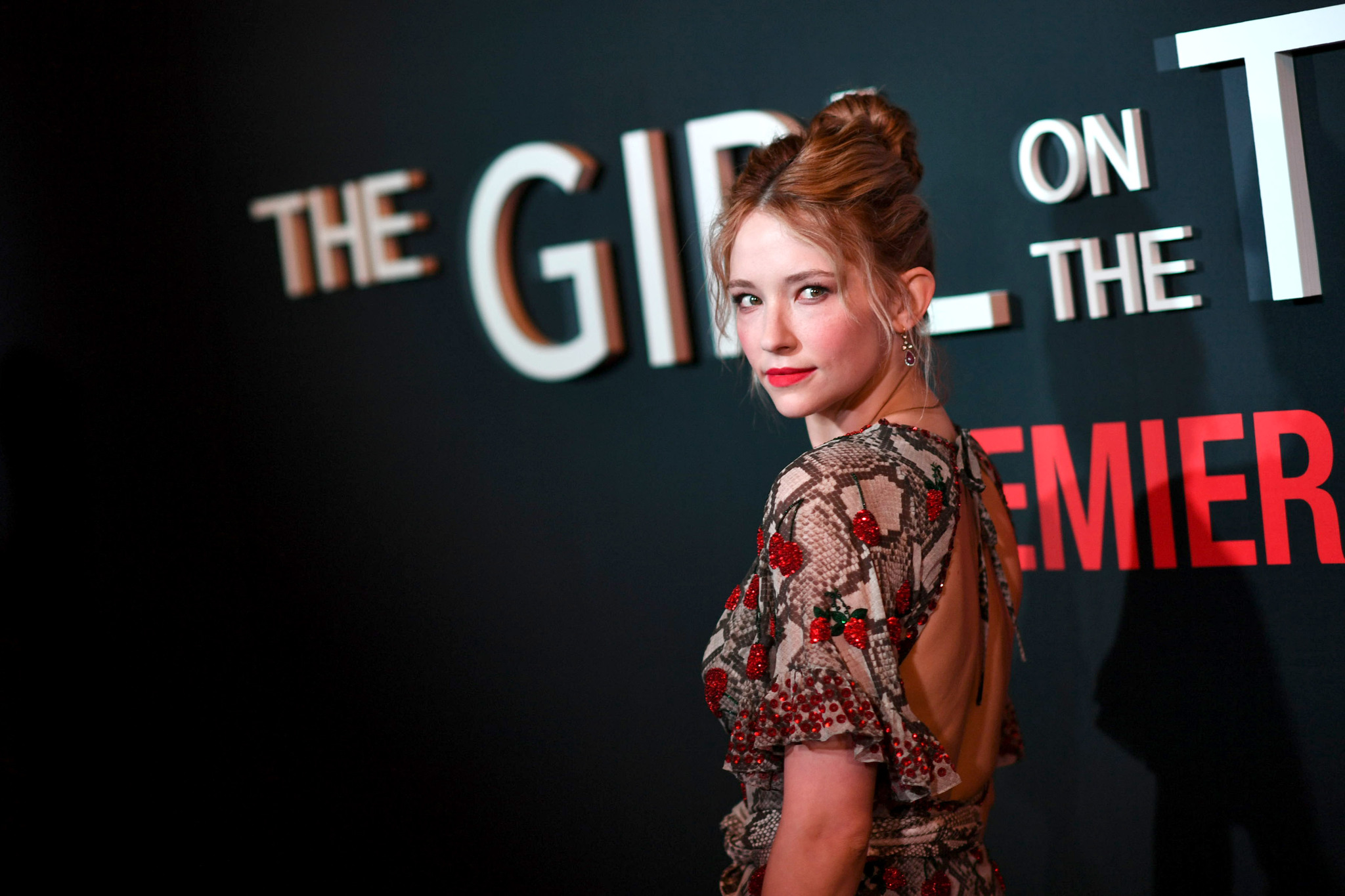 Haley Bennett at an event for The Girl on the Train (2016)