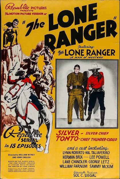 Lee Powell and Chief Thundercloud in The Lone Ranger (1938)