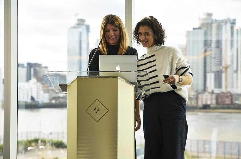 Indira Varma and Sharon Horgan in This Way Up (2019)