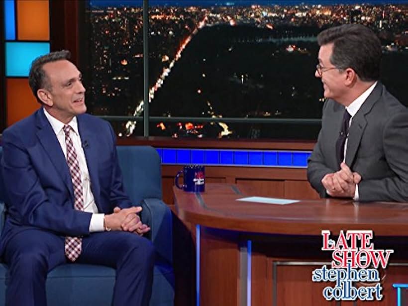 Hank Azaria and Stephen Colbert in The Late Show with Stephen Colbert (2015)