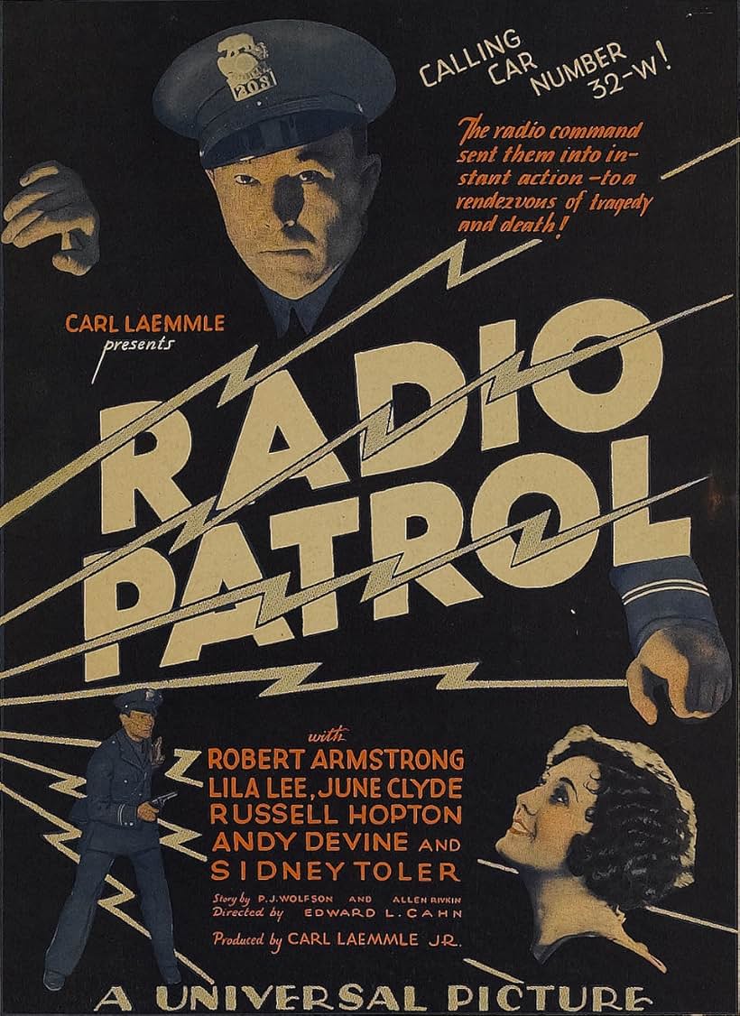 Robert Armstrong and Lila Lee in Radio Patrol (1932)