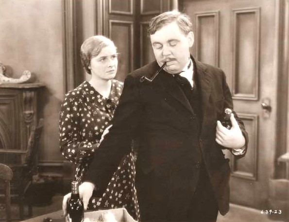 Charles Laughton and Dorothy Peterson in Payment Deferred (1932)