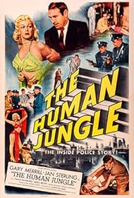 Jan Sterling, Chuck Connors, and Gary Merrill in The Human Jungle (1954)