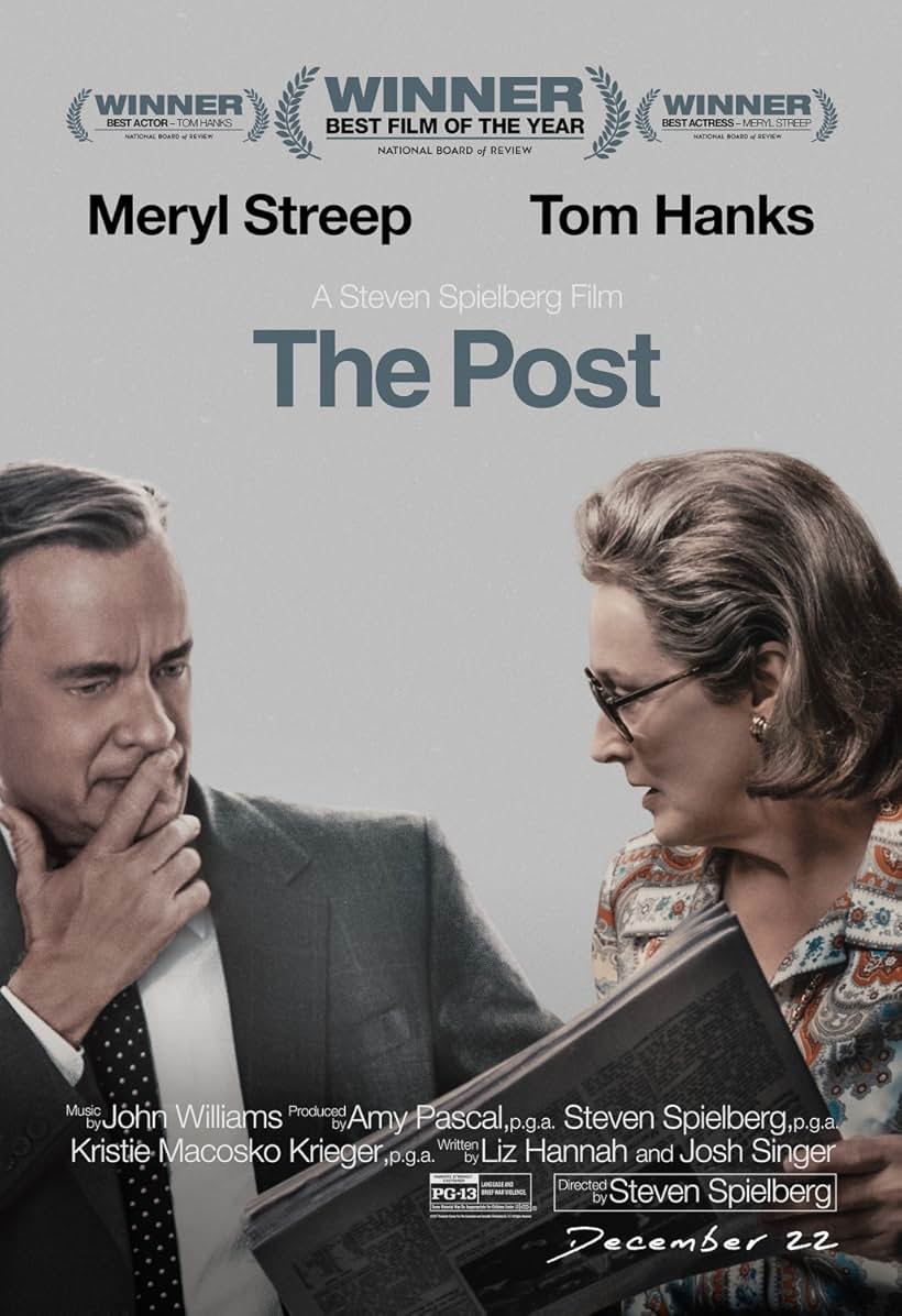 Tom Hanks and Meryl Streep in The Post (2017)