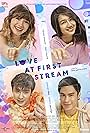 Kaori Oinuma, Anthony Jennings, Jeremiah Lisbo, and Daniela Stranner in Love at First Stream (2021)