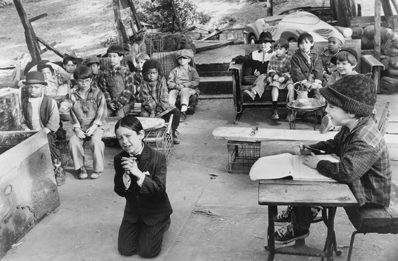 Joseph Ashton, Ross Bagley, Vincent Berry, Bug Hall, Roberto Hernandez, David Iden, Kris Krause, Kyle Lewis, Zachary Mabry, Miles Marsico, Courtland Mead, Andy Reassynder, Marcello Sanna-Pickett, Sean Wargo, Jordan Warkol, Kevin Jamal Woods, and Kenny Yee in The Little Rascals (1994)