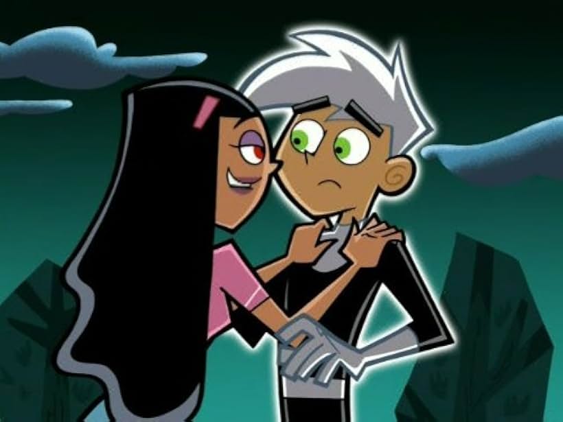 Maria Canals-Barrera, David Kaufman, and Chynna Phillips in Danny Phantom (2003)