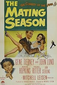 Gene Tierney, John Lund, and Thelma Ritter in The Mating Season (1951)