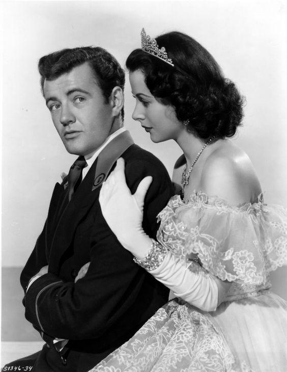 Hedy Lamarr and Robert Walker in Her Highness and the Bellboy (1945)