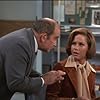 Edward Asner and Mary Tyler Moore in Mary Tyler Moore (1970)