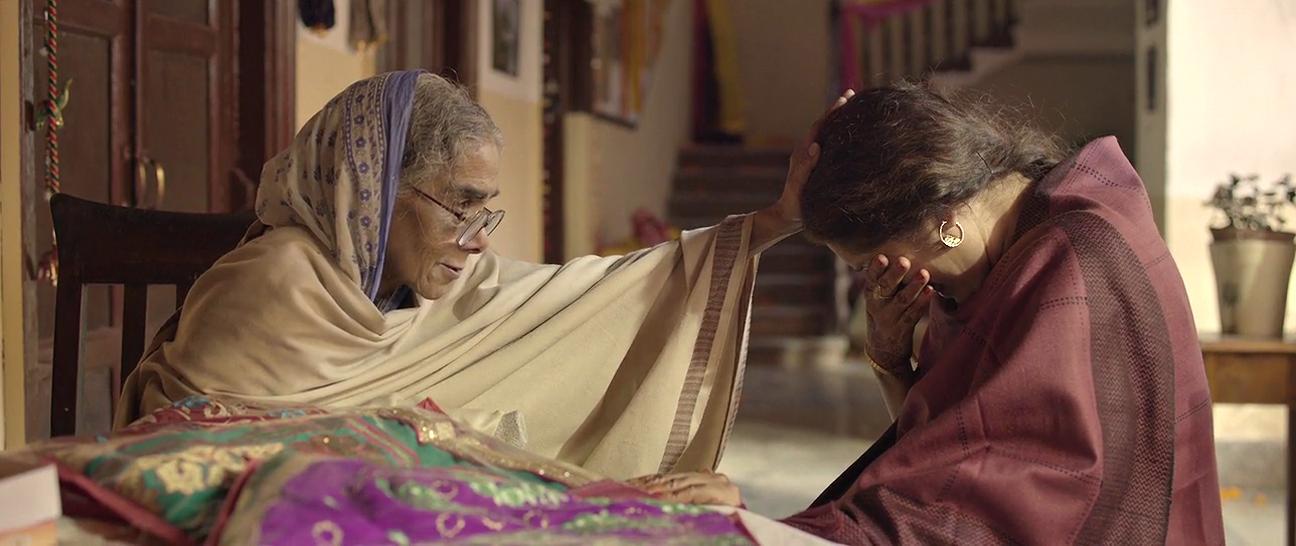 Neena Gupta and Surekha Sikri in Badhaai Ho (2018)