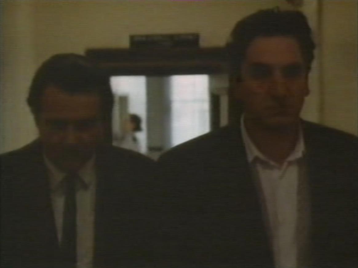 Jim Carter and Tom Wilkinson in Resnick: Rough Treatment (1993)