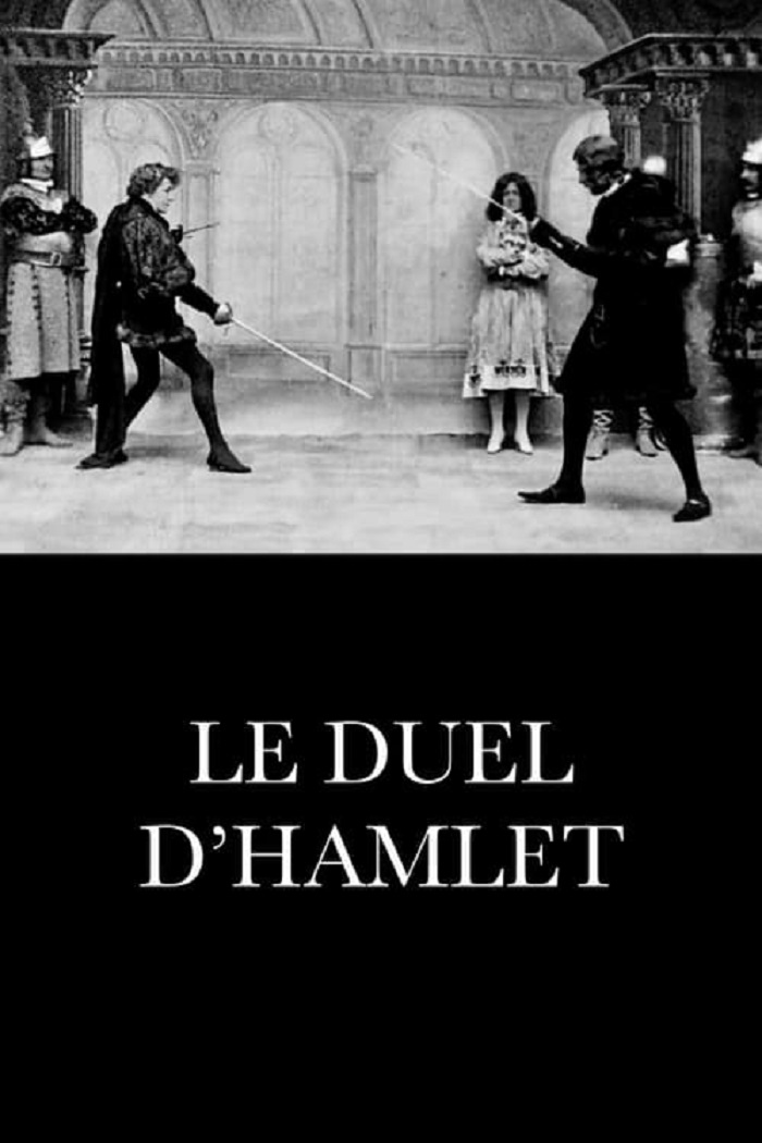 Sarah Bernhardt and Pierre Magnier in Hamlet, Duel Scene with Laertes (1900)