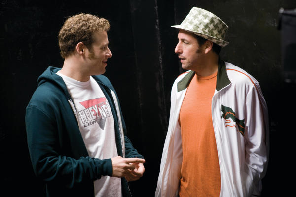 Adam Sandler and Seth Rogen in Funny People (2009)