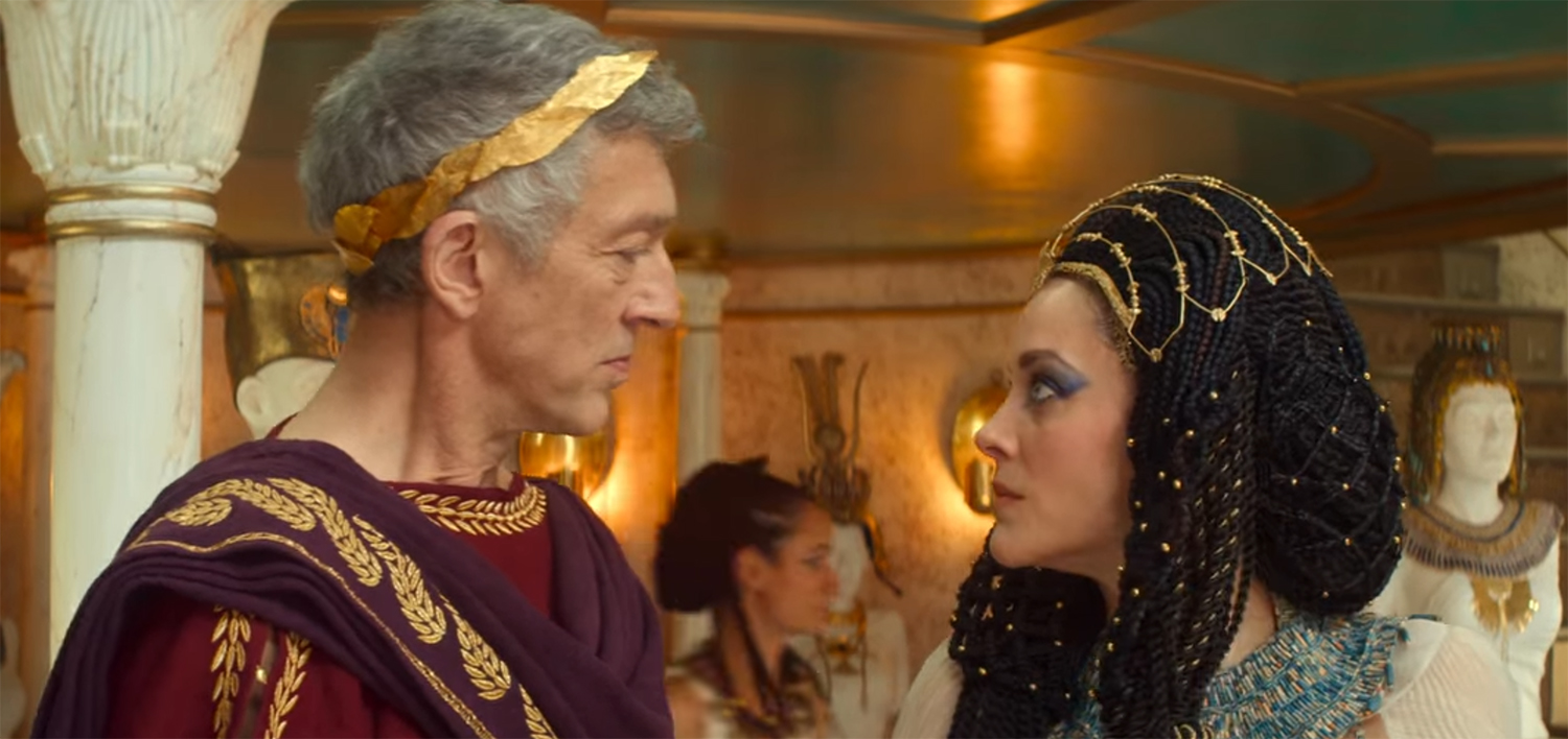 Vincent Cassel and Marion Cotillard in Asterix & Obelix: The Middle Kingdom (2023)