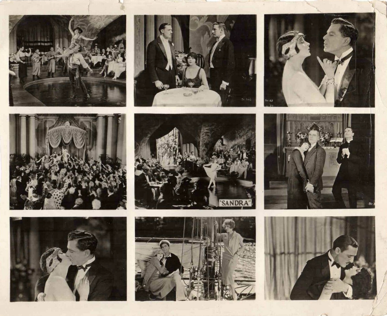 Arthur Edmund Carewe, Leila Hyams, Barbara La Marr, and Bert Lytell in Sandra (1924)