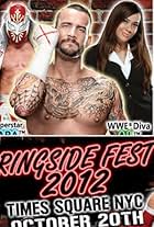 CM Punk, A.J. Mendez, and Jorge Arias in WWE at Ringside Fest (2012)