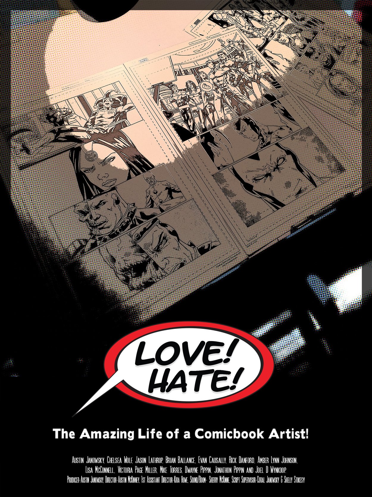 Love/Hate: The Amazing Life of a Comicbook Artist! (2016)