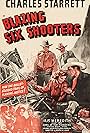 Iris Meredith, Sons of the Pioneers, and Charles Starrett in Blazing Six Shooters (1940)