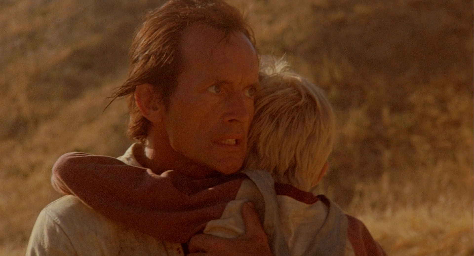 Lance Henriksen and Matthew Hurley in Pumpkinhead (1988)