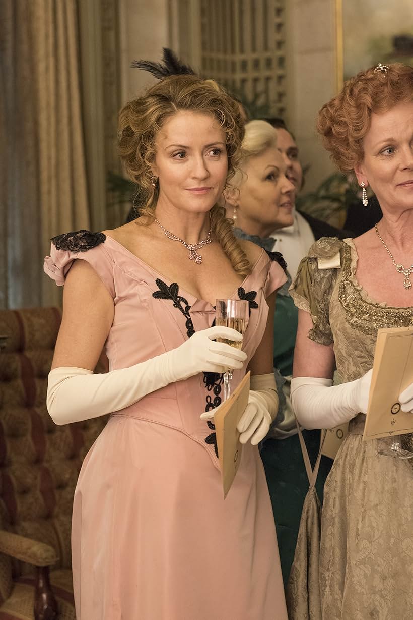 Samantha Bond and Helene Joy in Murdoch Mysteries (2008)