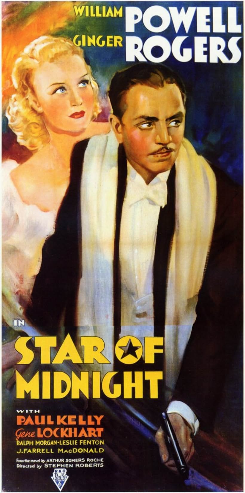 William Powell and Ginger Rogers in Star of Midnight (1935)