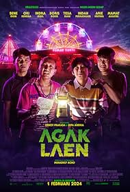 Oki Rengga, Boris Bokir, Bene Dion Rajagukguk, and Indra Jegel in Agak Laen (2024)