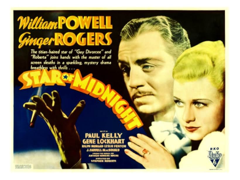 William Powell and Ginger Rogers in Star of Midnight (1935)