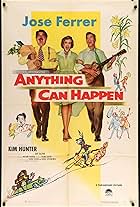 José Ferrer, Kim Hunter, and Kurt Kasznar in Anything Can Happen (1952)